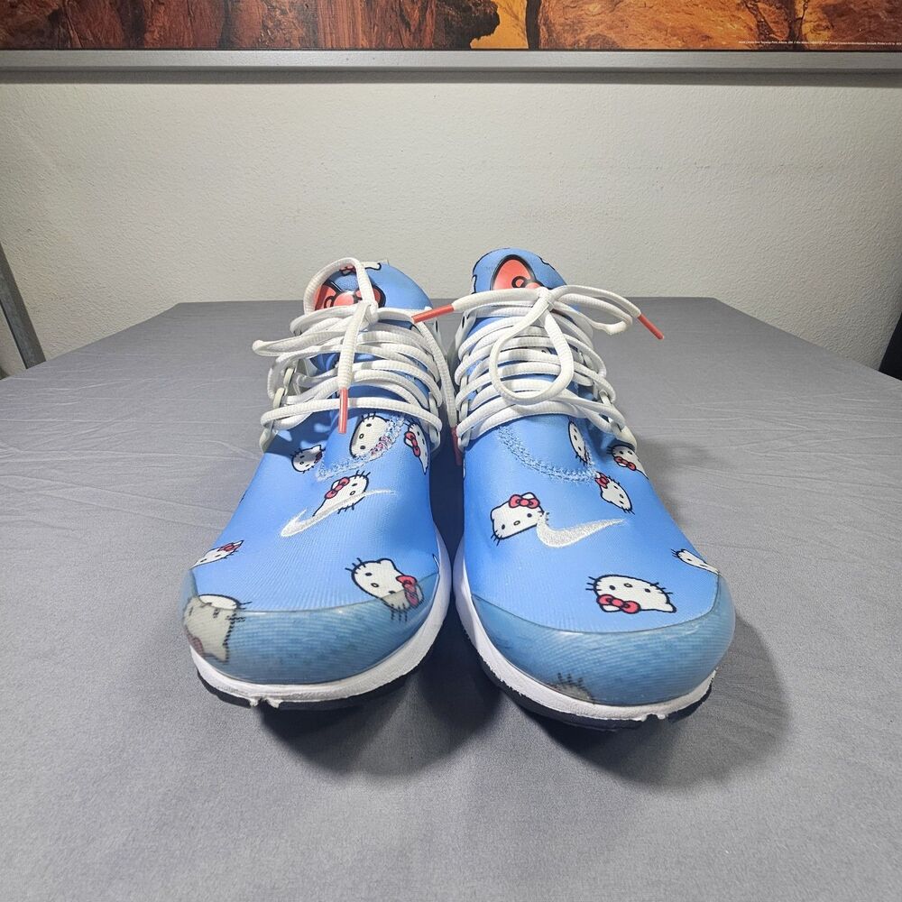 Nike Air Presto x Hello Kitty University Blue Sneakers Shoes Men's Size 11 Y2K